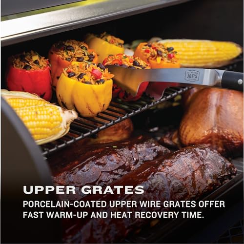 Oklahoma Joe's Tahoma Auto-Feed Charcoal 900 Smoker and Grill Black