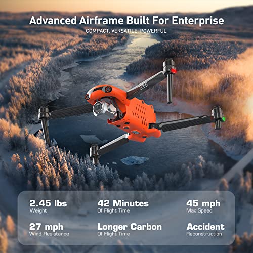 Autel Robotics EVO II Pro Enterprise V3 Drone 6K Deep Orange