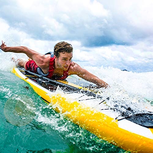 Pool Central Zray R1 Rapid Race Inflatable Paddle Board 12.5' Yellow