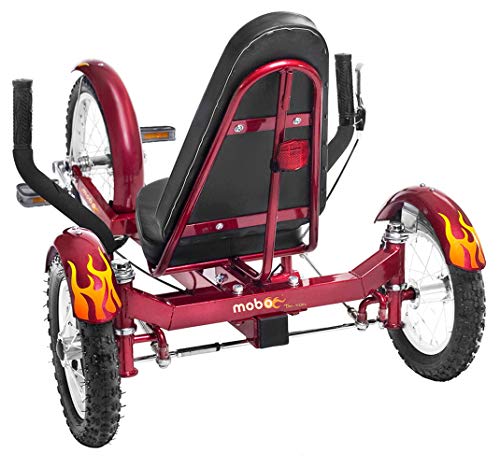MOBO Triton Recumbent Trike Red