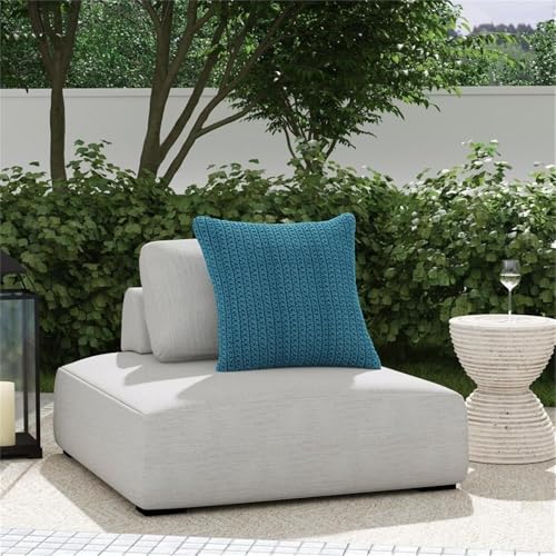 Kosas Home Classic Nico Outdoor Lounge Chair Light Gray