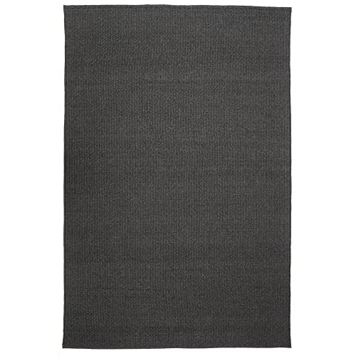 Liora Manne AVALON Indoor/Outdoor Area Rug Durable Power Loomed Polypropylene 8'3" x 11'6" Texture Charcoal