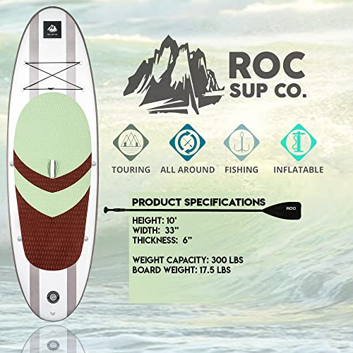 Roc Inflatable Stand Up Paddle Boards 10 ft 6 in Desert