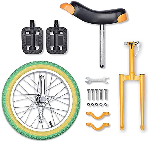 JINCAN 20-Inch Unicycle Ergonomic Safety Saddle Anti-Skid Tires