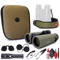 Leica 8x42 Noctivid Waterproof Binocular Olive Green with Deluxe Backpack & Accessories