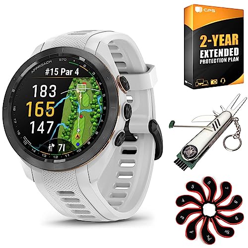 Garmin Approach S70 Premium GPS Golf Watch White