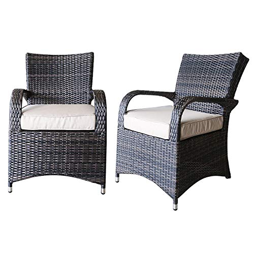 PATIOPTION Outdoor Wicker Patio Furniture Set 8-Seater