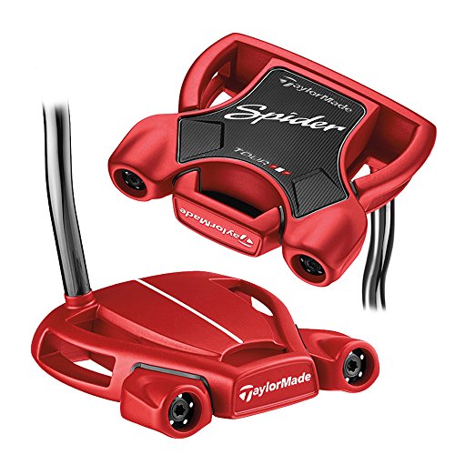 TaylorMade 2018 Spider Tour Red Putter (Double Bend, Right Hand, 35 Inches, with Sightline)