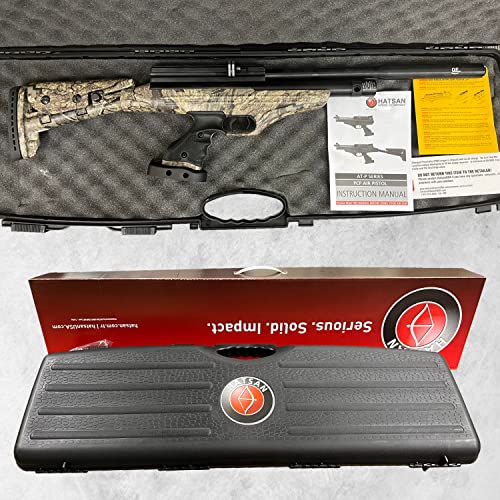 Wearable4U Hatsan at-P2 QE QuietEnergy Tact PCP Air Rifle .22 Cal Timber Bundle with Pellets and Targets