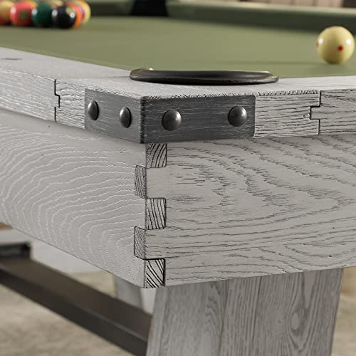 Playcraft Yukon River 8’ Slate Pool Table, Northern Drift
