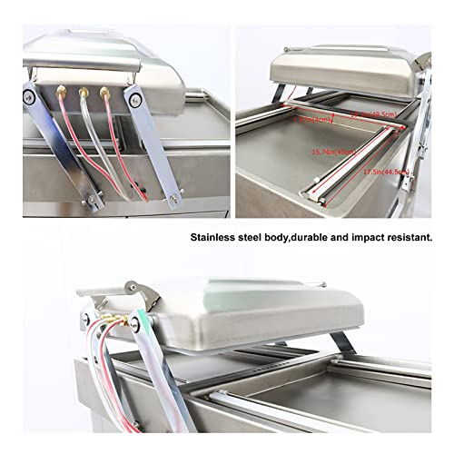 LGXEnzhuo Double Chamber Vacuum Packaging Machine Off-White