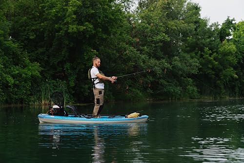 Pelican Sentinel 100XP Angler Sit-on-Top Fishing Kayak Night Wave