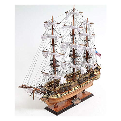Unknown Constitution Medium Model Ship Wood Multicolor