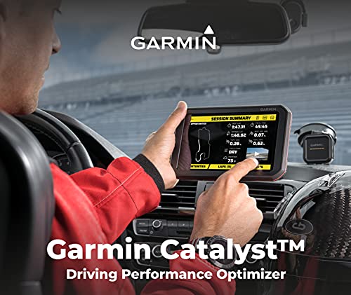Wearable4U Garmin Catalyst Driving Performance Optimizer with Pro Earbuds and MicroSD Bundle