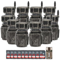 Stealth Cam Revolver 36MP 360° Cellular Trail Camera 10-Pack with 32GB Memory Cards
