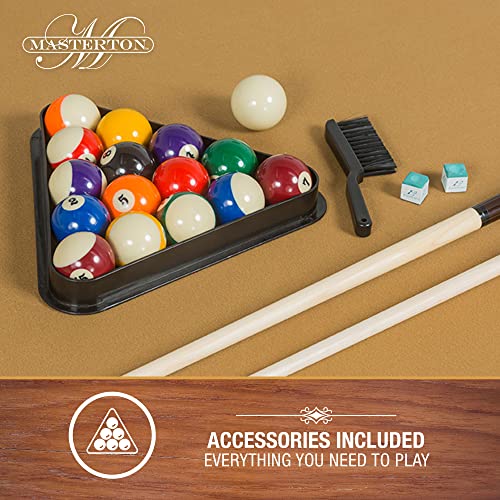 EastPoint Sports Masterton 87-Inch Pool Table Tan