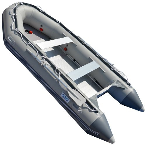 BRIS 14.1 ft Inflatable Rescue & Dive Boat Gray