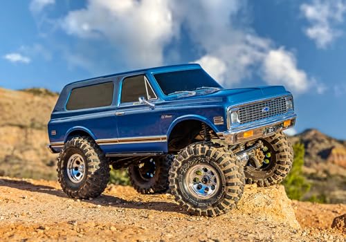 Traxxas TRX-4 1972 Chevy K5 Blazer 1/10 4WD Crawler Blue