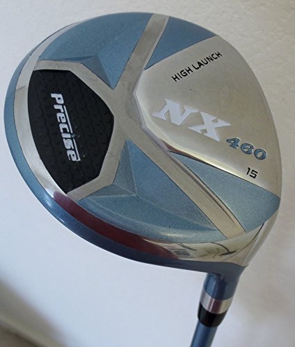 Ladies Light Blue/White Golf Set with Driver, Fairway Wood, Hybrid, Irons, Putter & Bag