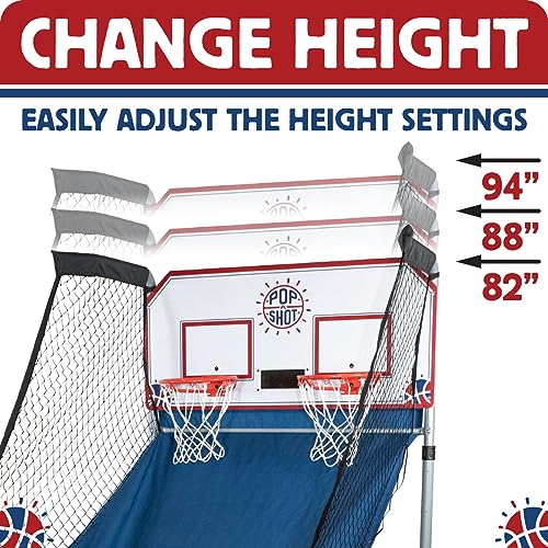 Pop-A-Shot Home Dual Shot with USC Trojans NCAA Graphics Gold