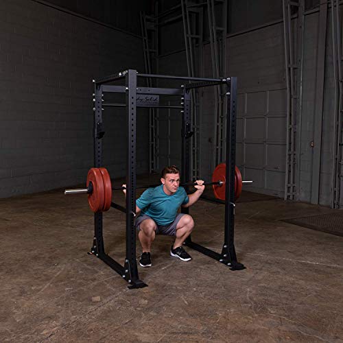 Body-Solid GPR400 Power Rack 1000 Lb. Weight Capacity Black