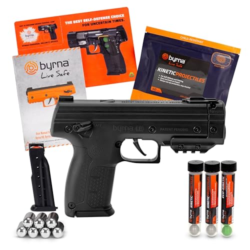 Byrna LE Kinetic Ultimate Bundle Less-Lethal Self-Defense Device Black