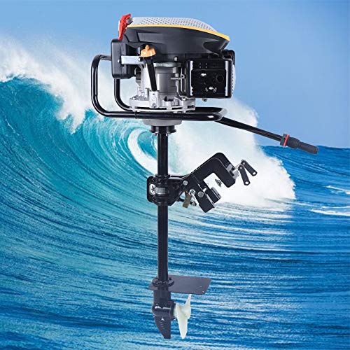 FLYHERO 4 Stroke 9 HP Outboard Motor Engine for Fishing Boat