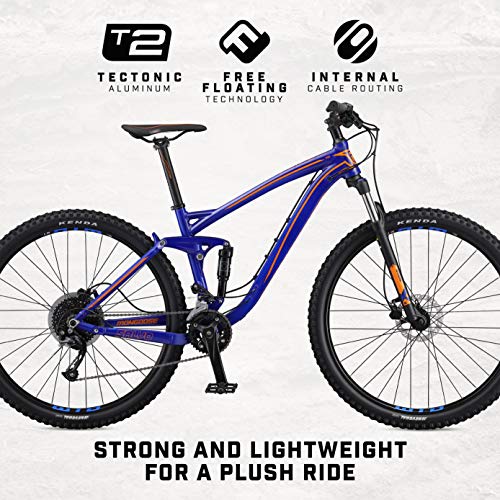 Mongoose Salvo Sport Adult Mountain Bike 29-inch Blue