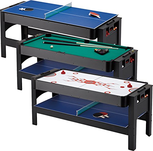 Fat Cat by GLD PRODUCTS Original 3-in-1 6-Foot Flip Game Table Black