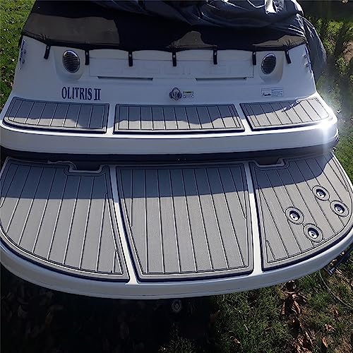 Valman Boat EVA Faux Teak Decking Floor for 2006 Bayliner 185 BR, Color Options Available