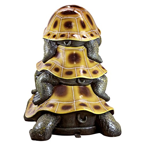Design Toscano Giant Threes a Crowd Turtle Statue Giant