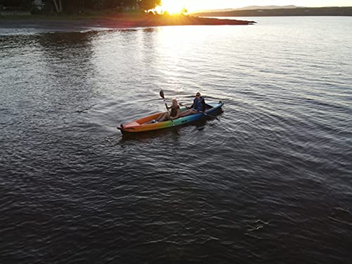 Bkrazy High Pressure Inflatable Kayak 1 Person Complete Package Azur 11.5''
