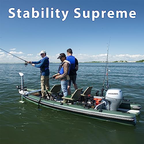 Sea Eagle FSK16 FishSkiff Inflatable Fishing Boat Green/Gray