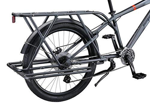 Mongoose Envoy Cargo Bike 26-Inch Grey