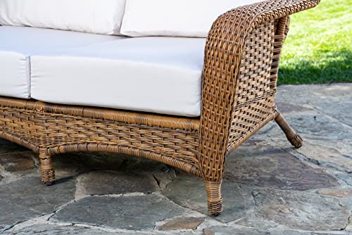 Tortuga Outdoor Sea Pines Patio Loveseat Mojave
