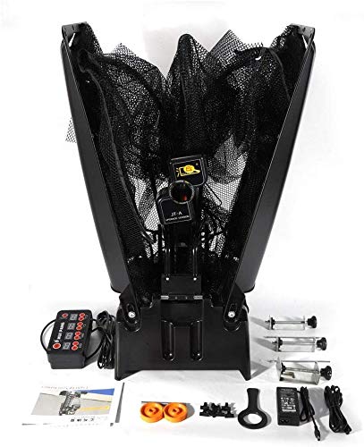 ZXMT Ping Pong Robot Machine Automatic JT-A Table Tennis Robot Machine with Catch Net Wired Remote Control