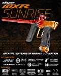 Dye DYE MXR Paintball Marker Sunrise Fade Red/Org