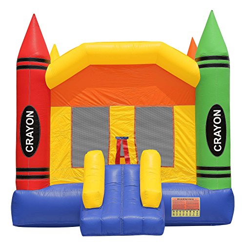 Inflatable HQ Crayon Castle Commercial Bounce House 100% PVC