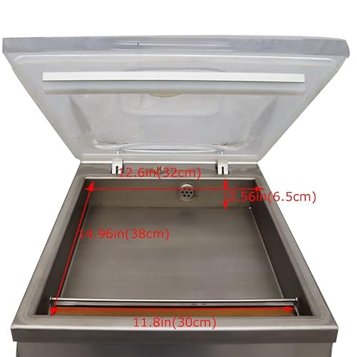 TECHTONGDA Chamber Vacuum Sealer Machine 110V for Food Saver Home & Commercial Use