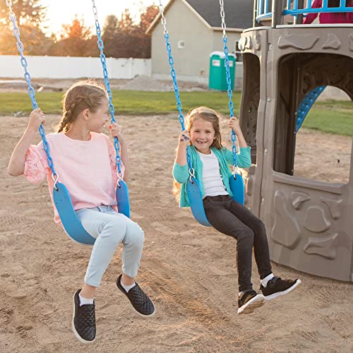 Lifetime Adventure Tower Swing Set Playset Malibu Blue