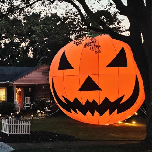 OZIS Giant 20Ft Premium Halloween Inflatable Pumpkin Decoration Orange