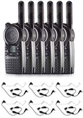 SR-Moto CLS1110 UHF 1W Lightweight Radio with HKLN4601 Headsets 6 Pack