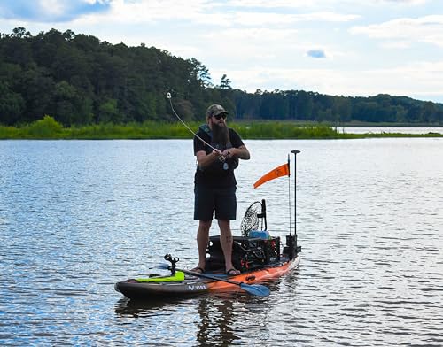 Vibe Cubera 120 Hybrid Fishing SUP Kayak Wildfire
