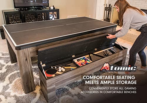 Atomic Hampton 3-in-1 Combo Table Grey