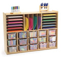 Children's Factory Angeles Value Line Kids Classroom Organizer Wooden