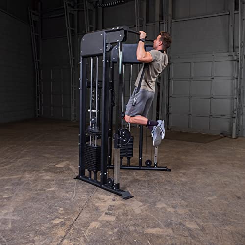 Body-Solid Functional Trainer - Dual 160lb Weight Stacks Black
