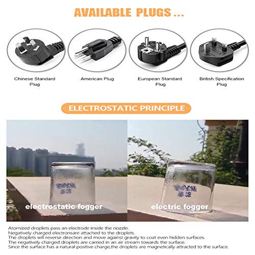 3T Group 730 Car Fogger Electrostatic Sprayer Handheld Battery ULV Fogger Orange
