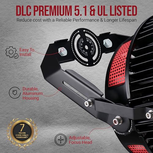 RuggedGrade 500 Watt StadiumPro IV Series LED Stadium Lights 78,000 Lumen 5000K