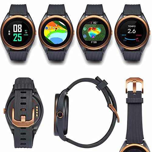 Voice Caddie T8 Golf GPS Watch Black