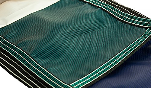 Loop-Loc Mesh Rectangle Safety Cover 16x24 Ft Green